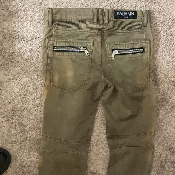 size 27 balmain jeans